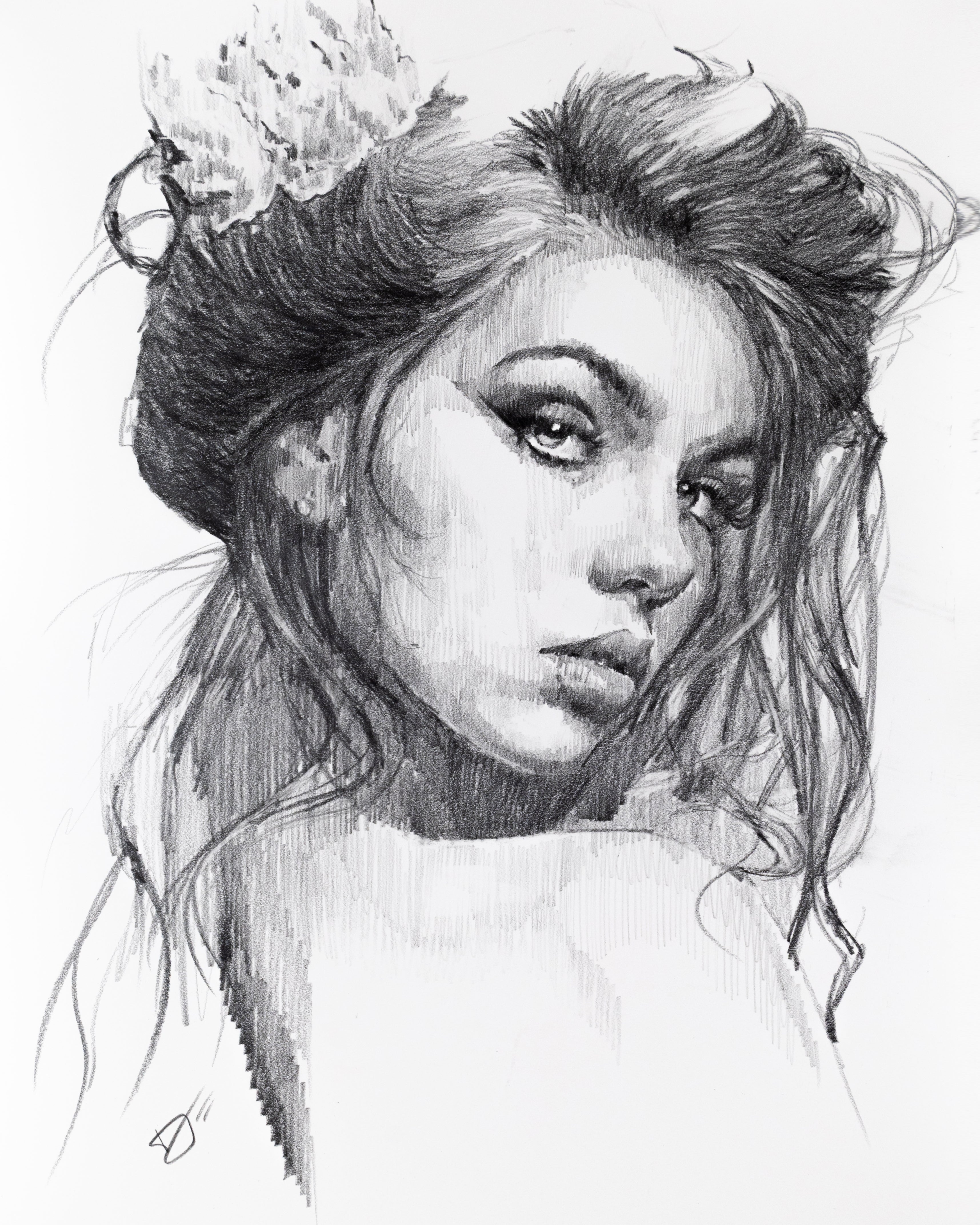 L'Inéluctable (The Inescapable) | Graphite Drawing | Andros Karr ...