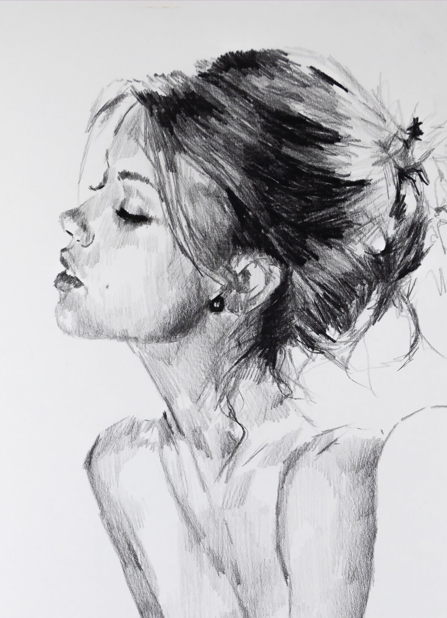 Silent Prayer (Original Drawing)